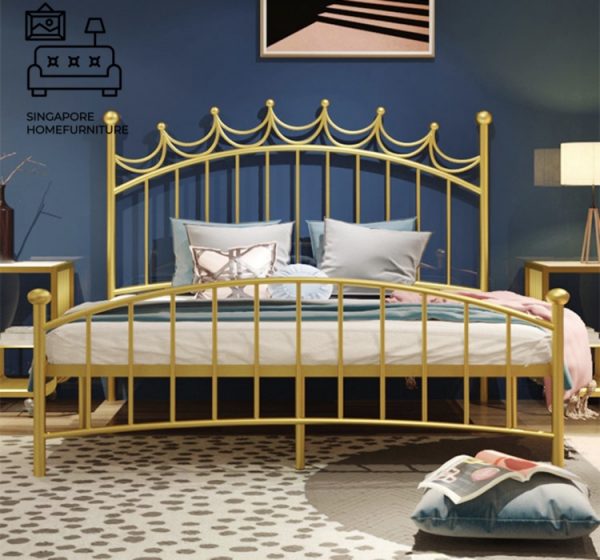 Arlon Wrought Iron Bed Frame Singapore SingaporeHomeFurniture