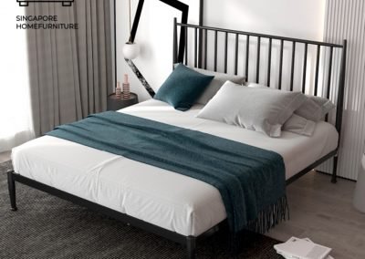 Binche Wrought Iron Bed Frame Singapore SingaporeHomeFurniture
