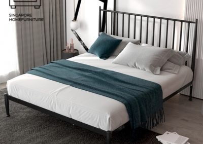 Binche Wrought Iron Bed Frame Singapore SingaporeHomeFurniture
