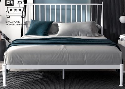 Binche Wrought Iron Bed Frame Singapore SingaporeHomeFurniture