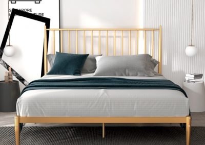 Binche Wrought Iron Bed Frame Singapore SingaporeHomeFurniture