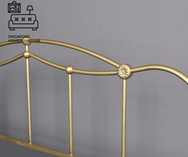 Dendermonde Wrought Iron Bed Frame Singapore SingaporeHomeFurniture