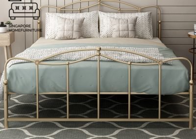 Dendermonde Wrought Iron Bed Frame Singapore SingaporeHomeFurniture