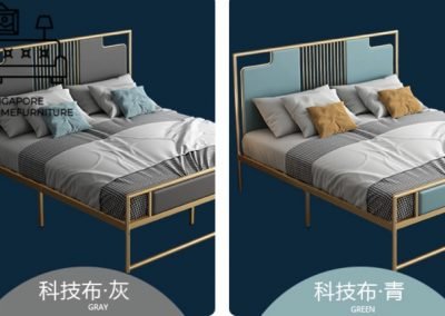 Roselare Wrought Iron Bed Frame Singapore SingaporeHomeFurniture