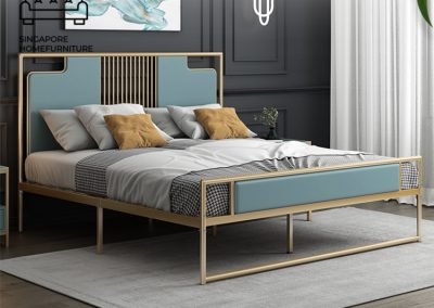 Roselare Wrought Iron Bed Frame Singapore SingaporeHomeFurniture
