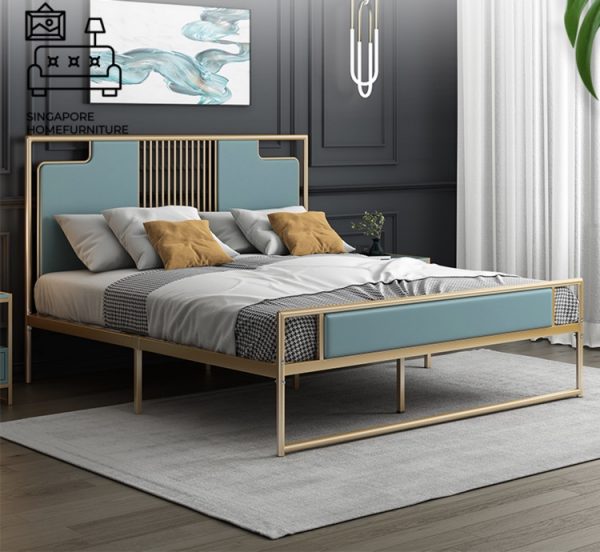 Roselare Wrought Iron Bed Frame Singapore SingaporeHomeFurniture