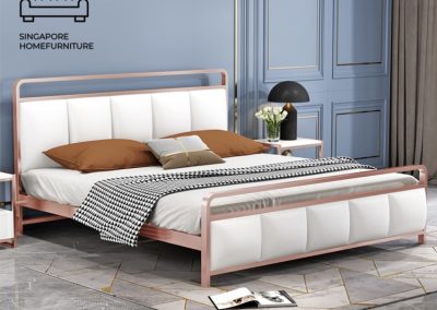 Tongeren Wrought Iron Bed Frame Singapore SingaporeHomeFurniture