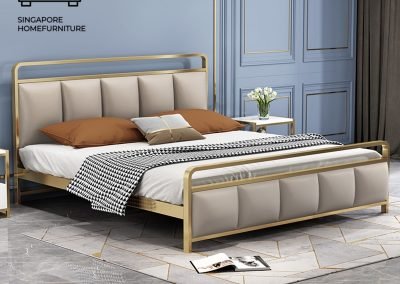 Tongeren Wrought Iron Bed Frame Singapore SingaporeHomeFurniture