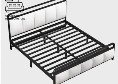 Tongeren Wrought Iron Bed Frame Singapore SingaporeHomeFurniture