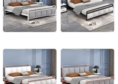 Tongeren Wrought Iron Bed Frame Singapore SingaporeHomeFurniture