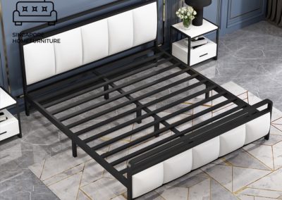 Tongeren Wrought Iron Bed Frame Singapore SingaporeHomeFurniture