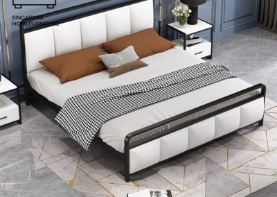 Tongeren Wrought Iron Bed Frame Singapore SingaporeHomeFurniture
