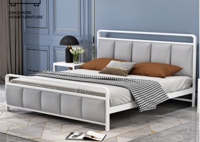 Tongeren Wrought Iron Bed Frame Singapore SingaporeHomeFurniture