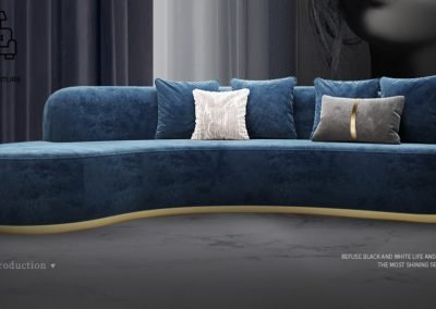 Alicante Velvet Sofa Singapore SingaporeHomeFurniture