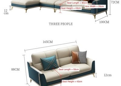 Almeria High Back Sofa Singapore SingaporeHomeFurniture
