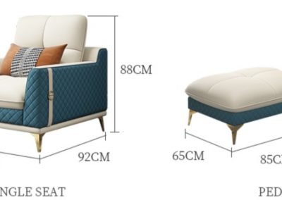 Almeria High Back Sofa Singapore SingaporeHomeFurniture