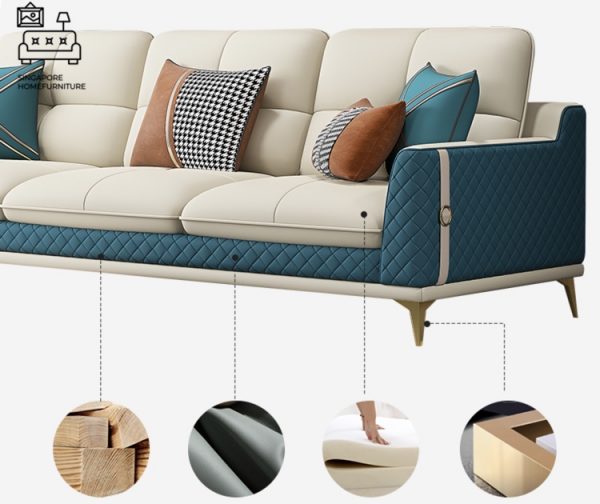 Almeria High Back Sofa Singapore SingaporeHomeFurniture