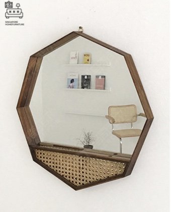 ALTA® Rattan Mirror | Wall Mirror | $$ - Image 10