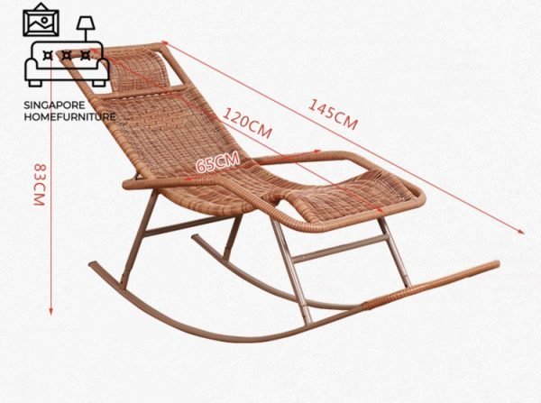 Aracaju Rattan Rocking Chair Singapore SingaporeHomeFurniture