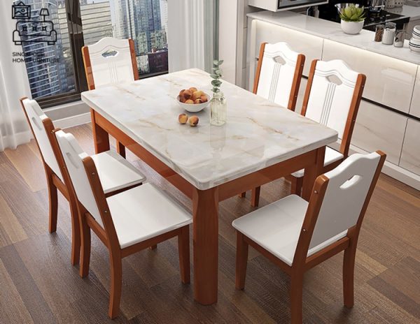 ASSEN® Marble Dining Table | Elegant, Classy, Posh 4 Colours | 3 Lengths: 1200mm, 1300, 1450mm | $ - Image 13