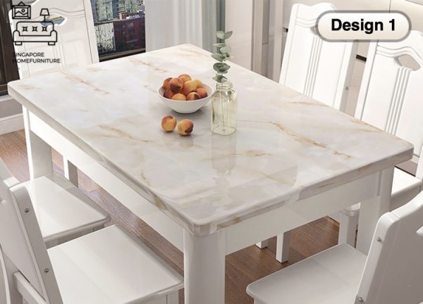 ASSEN® Marble Dining Table | Elegant, Classy, Posh 4 Colours | 3 Lengths: 1200mm, 1300, 1450mm | $ - Image 12