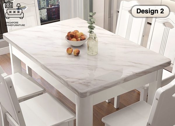 ASSEN® Marble Dining Table | Elegant, Classy, Posh 4 Colours | 3 Lengths: 1200mm, 1300, 1450mm | $ - Image 11