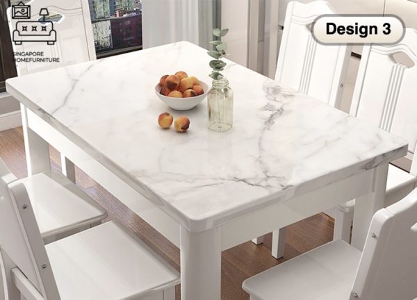 ASSEN® Marble Dining Table | Elegant, Classy, Posh 4 Colours | 3 Lengths: 1200mm, 1300, 1450mm | $ - Image 10