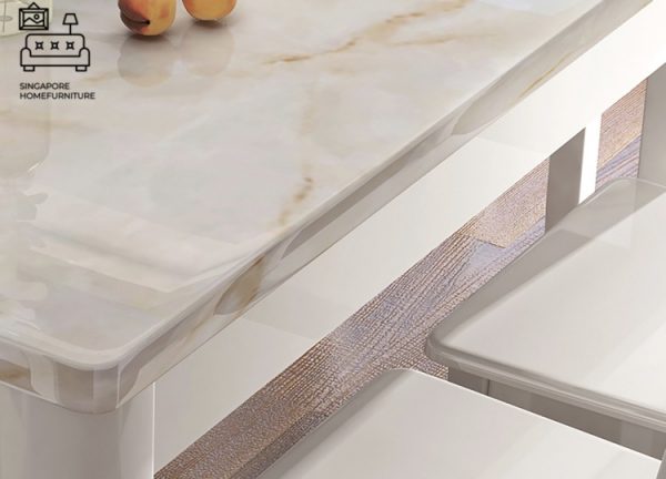 ASSEN® Marble Dining Table | Elegant, Classy, Posh 4 Colours | 3 Lengths: 1200mm, 1300, 1450mm | $ - Image 6