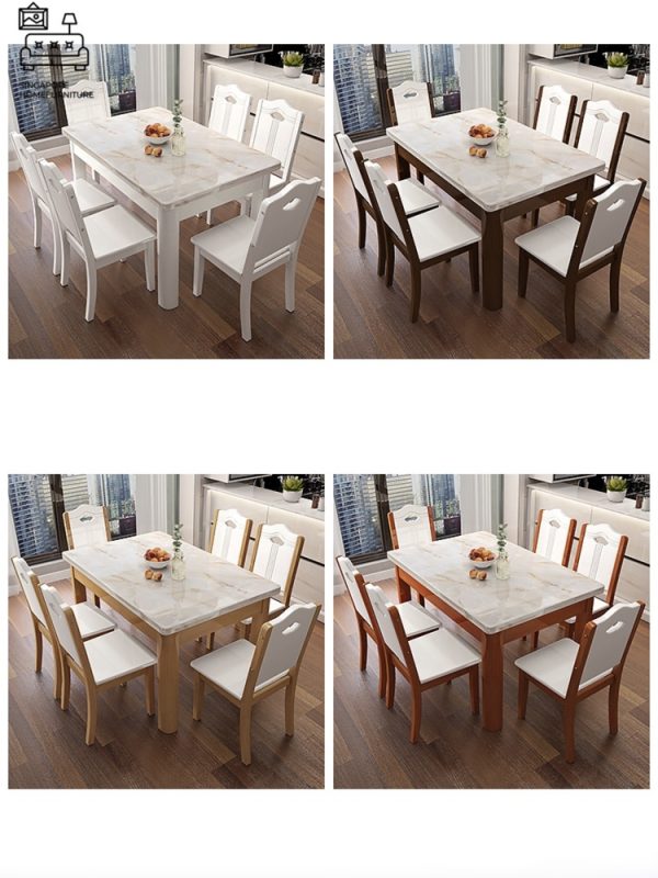 ASSEN® Marble Dining Table | Elegant, Classy, Posh 4 Colours | 3 Lengths: 1200mm, 1300, 1450mm | $ - Image 18
