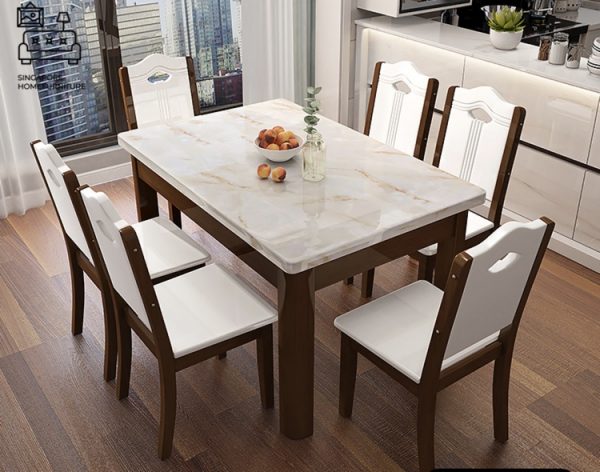ASSEN® Marble Dining Table | Elegant, Classy, Posh 4 Colours | 3 Lengths: 1200mm, 1300, 1450mm | $ - Image 15