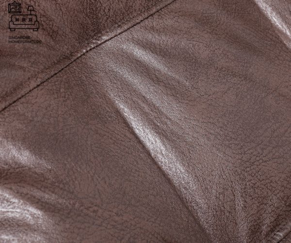 Decin Leather Bean Bag Singapore SingaporeHomeFurniture