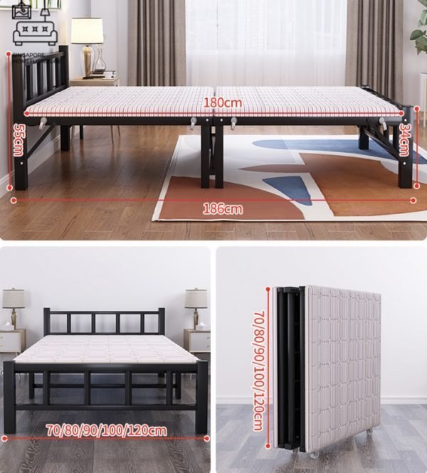 Durbuy Foldable Bed Frame Singapore SingaporeHomeFurniture