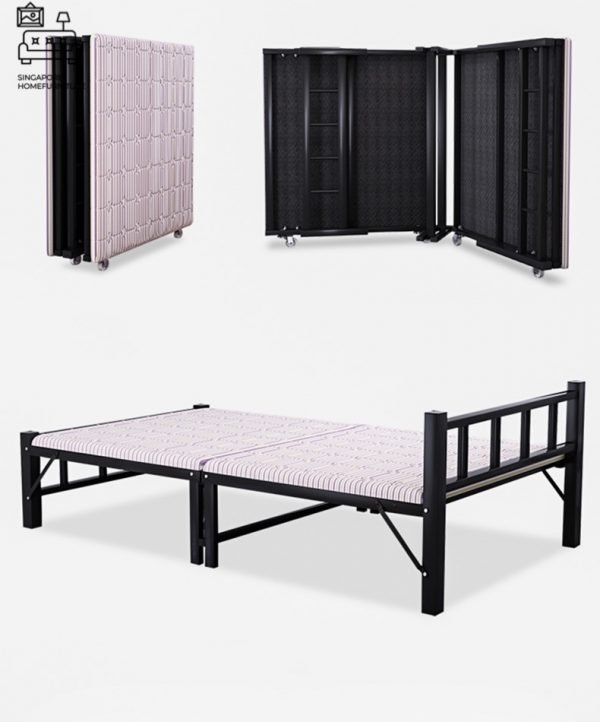 Durbuy Foldable Bed Frame Singapore SingaporeHomeFurniture
