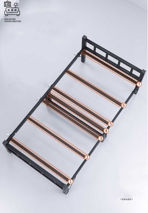 Durbuy Foldable Bed Frame Singapore SingaporeHomeFurniture