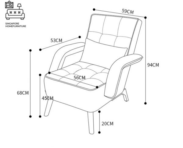Faro Recliner Armchair Singapore SingaporeHomeFurniture