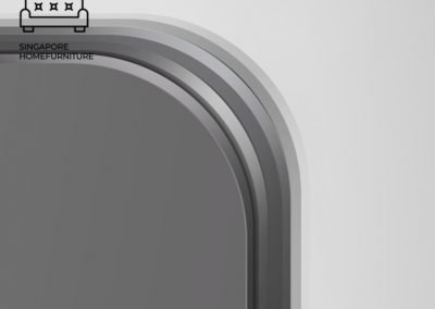 Flam Arch Mirror Singapore Wall Mirror Singapore Frameless Mirror Singapore SingaporeHomeFurniture