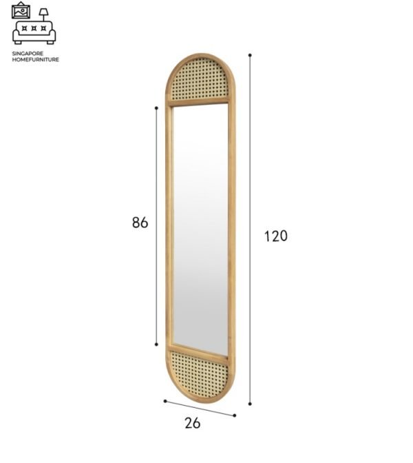 GEIRANGER® Rattan Mirror | Wall Mirror | $$ - Image 9