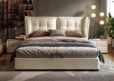 Halle Divan Bed Frame Singapore Bed with storage space SingaporeHomeFurniture