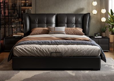 Halle Divan Bed Frame Singapore Bed with storage space SingaporeHomeFurniture
