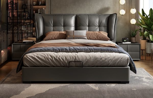 Halle Divan Bed Frame Singapore Bed with storage space SingaporeHomeFurniture