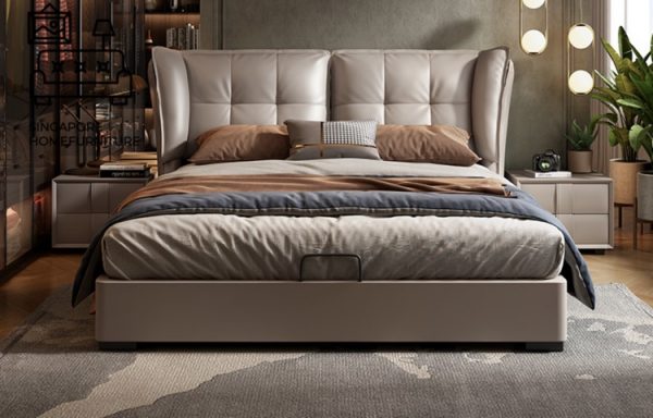 Halle Divan Bed Frame Singapore Bed with storage space SingaporeHomeFurniture