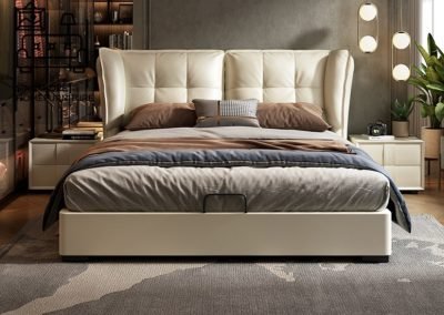 Halle Divan Bed Frame Singapore Bed with storage space SingaporeHomeFurniture
