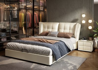 Halle Divan Bed Frame Singapore Bed with storage space SingaporeHomeFurniture