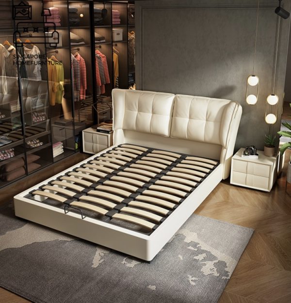 Halle Divan Bed Frame Singapore Bed with storage space SingaporeHomeFurniture