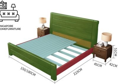 Ixelles Divan Bed Frame Singapore Bed with storage space SingaporeHomeFurniture