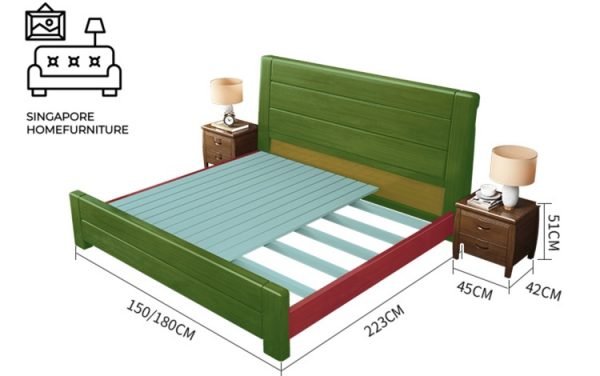 Ixelles Divan Bed Frame Singapore Bed with storage space SingaporeHomeFurniture