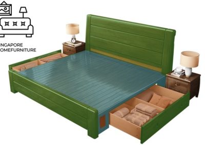 Ixelles Divan Bed Frame Singapore Bed with storage space SingaporeHomeFurniture