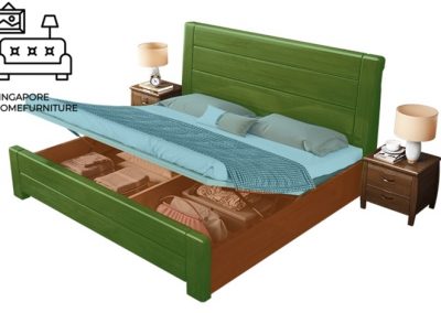 Ixelles Divan Bed Frame Singapore Bed with storage space SingaporeHomeFurniture
