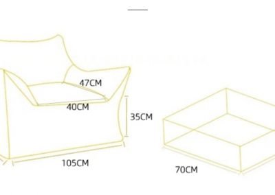 Karlovy Bean Bag Chair Singapore SingaporeHomeFurniture