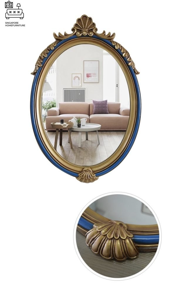 Larvik Vintage Mirror Singapore Antique Mirror Singapore SingaporeHomeFurniture